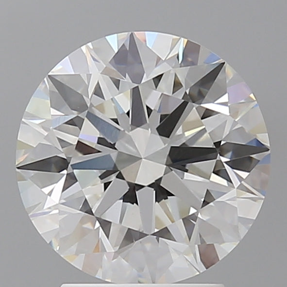 3.07 Carat Round Shaped, Ideal Cut, F Color, VVS2 Clarity, IGI Certified Lab Grown Diamond