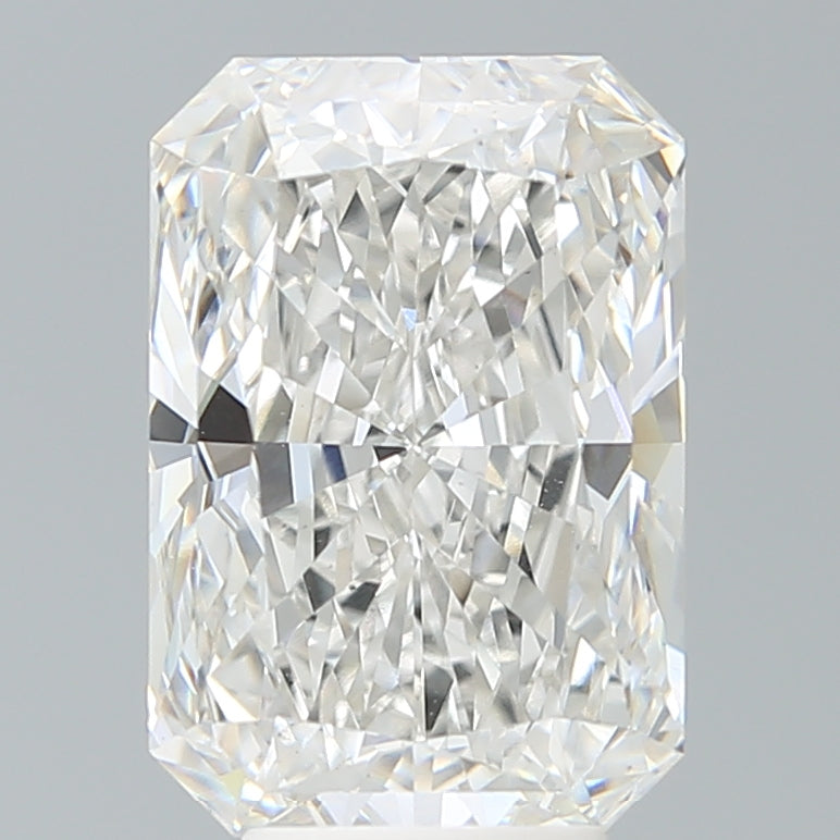 5.50 Carat Radiant Shaped, Ideal Cut, G Color, VS1 Clarity, IGI Certified Lab Grown Diamond