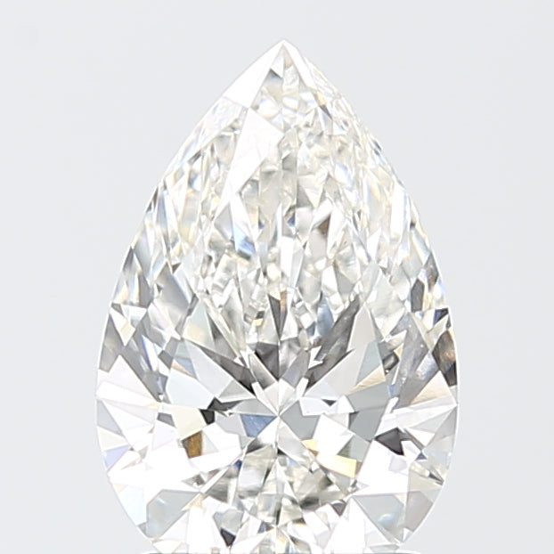 2.05 Carat Pear Shaped, Ideal Cut, G Color, VS1 Clarity, IGI Certified Lab Grown Diamond