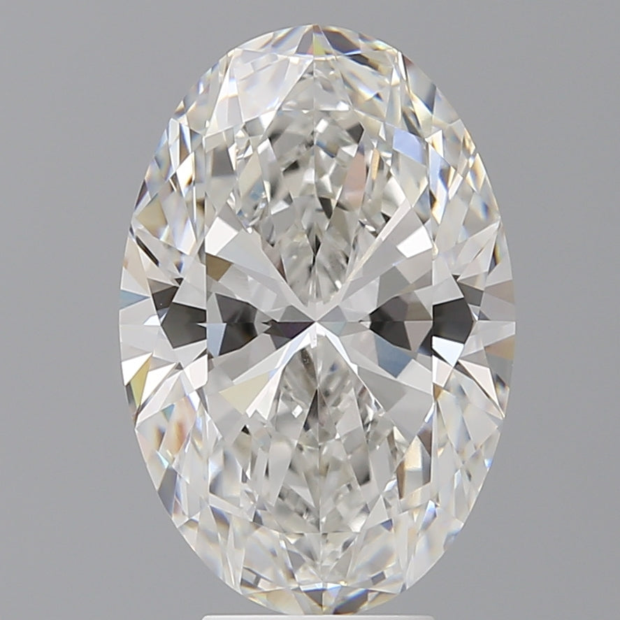 6.08 Carat Oval Shaped, Ideal Cut, F Color, VVS2 Clarity, IGI Certified Lab Grown Diamond
