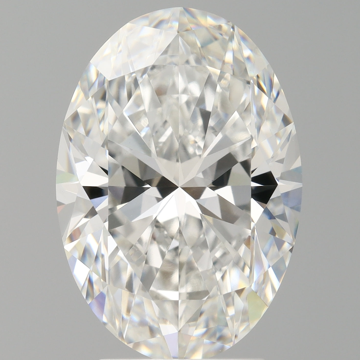 4.03 Carat Oval Shaped, Excellent Cut, F Color, VVS2 Clarity, IGI Certified Lab Grown Diamond