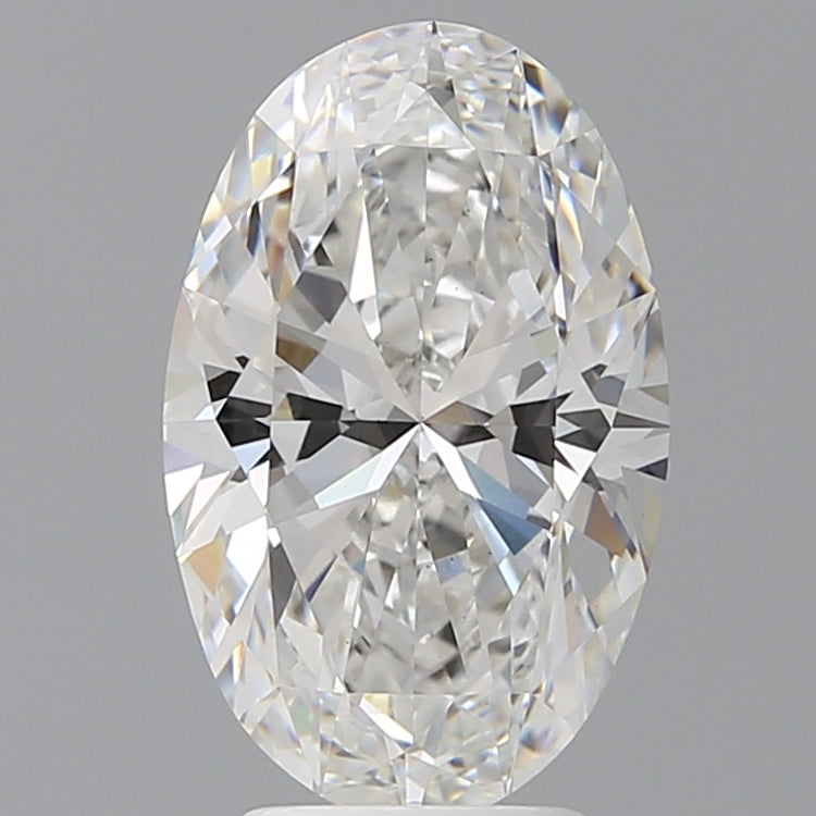 3.54 Carat Oval Shaped, Ideal Cut, E Color, VS1 Clarity, IGI Certified Lab Grown Diamond