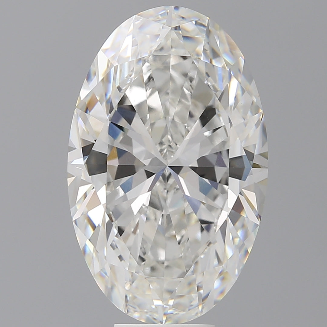 10.10 Carat Oval Shaped, Ideal Cut, E Color, VVS2 Clarity, IGI Certified Lab Grown Diamond
