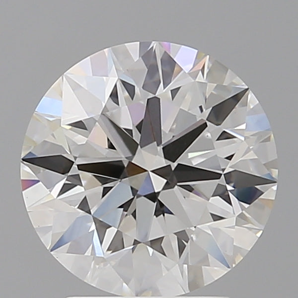 3.02 Carat Round Shaped, Ideal Cut, E Color, VVS2 Clarity, IGI Certified Lab Grown Diamond
