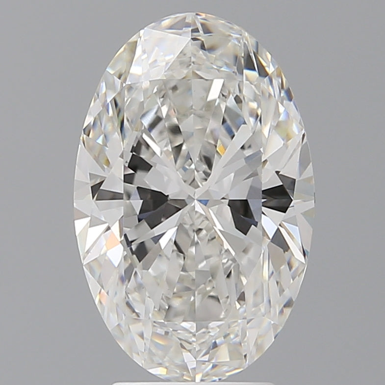 4.08 Carat Oval Shaped, Ideal Cut, E Color, VVS2 Clarity, IGI Certified Lab Grown Diamond