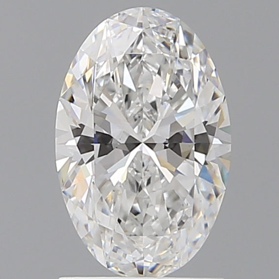 1.58 Carat Oval Shaped, Ideal Cut, D Color, VVS2 Clarity, IGI Certified Lab Grown Diamond