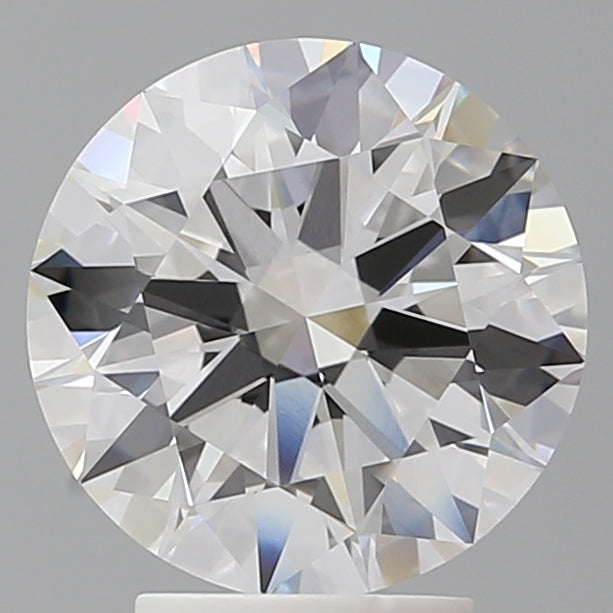 3.57 Carat Round Shaped, Ideal Cut, F Color, VVS2 Clarity, IGI Certified Lab Grown Diamond