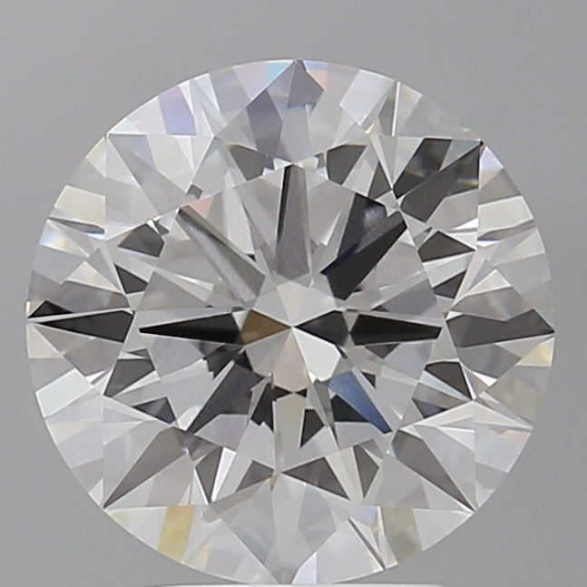 4.04 Carat Round Shaped, Ideal Cut, E Color, VVS2 Clarity, IGI Certified Lab Grown Diamond