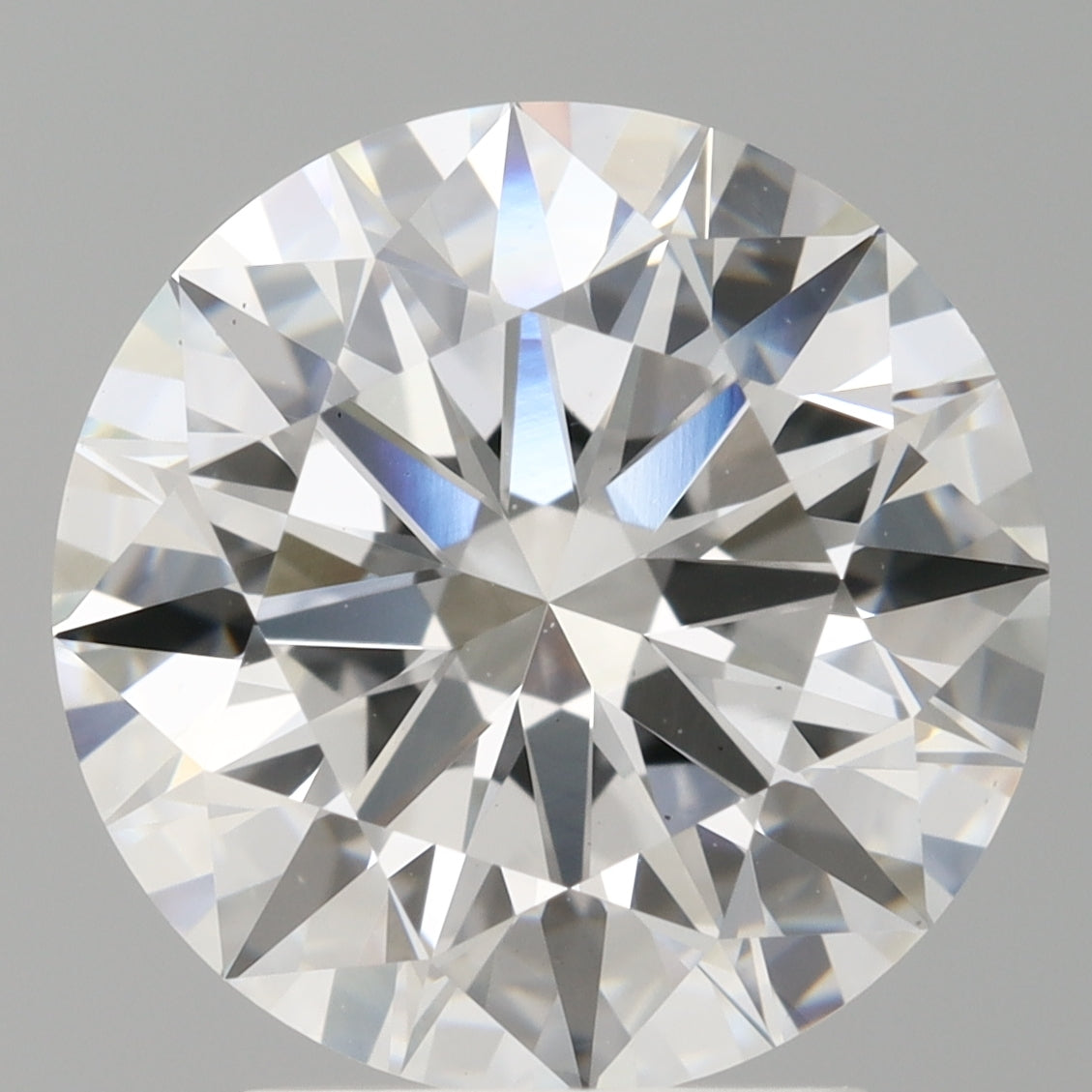 3.09 Carat Round Shaped, Ideal Cut, E Color, VS1 Clarity, IGI Certified Lab Grown Diamond