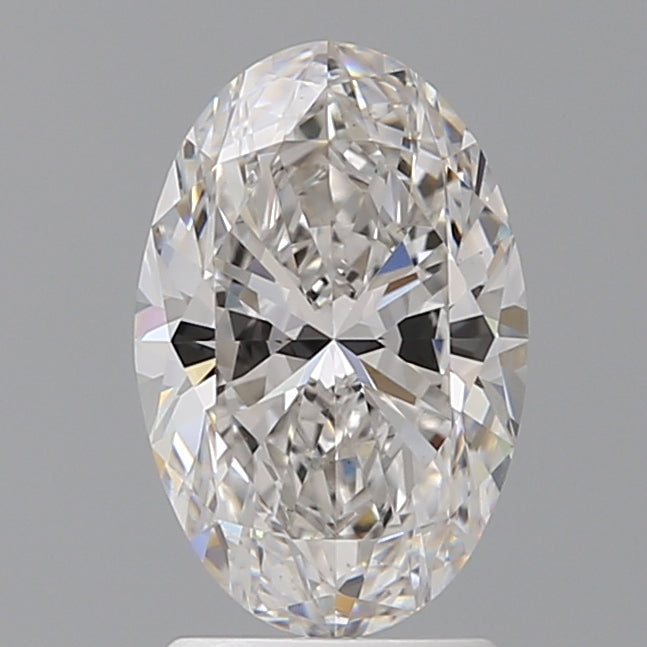 2.10 Carat Oval Shaped, Ideal Cut, F Color, VS1 Clarity, IGI Certified Lab Grown Diamond
