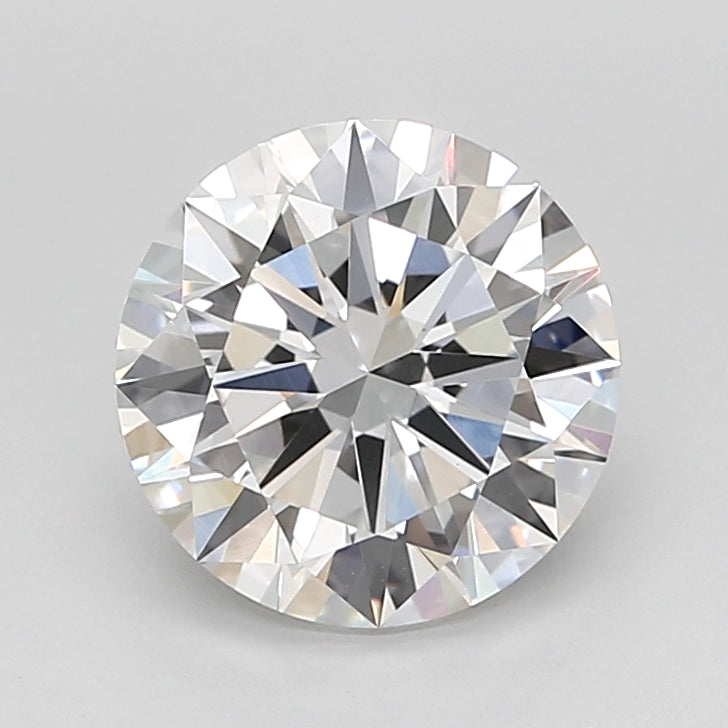 2.50 Carat Round Shaped, Excellent Cut, E Color, VVS2 Clarity, IGI Certified Lab Grown Diamond