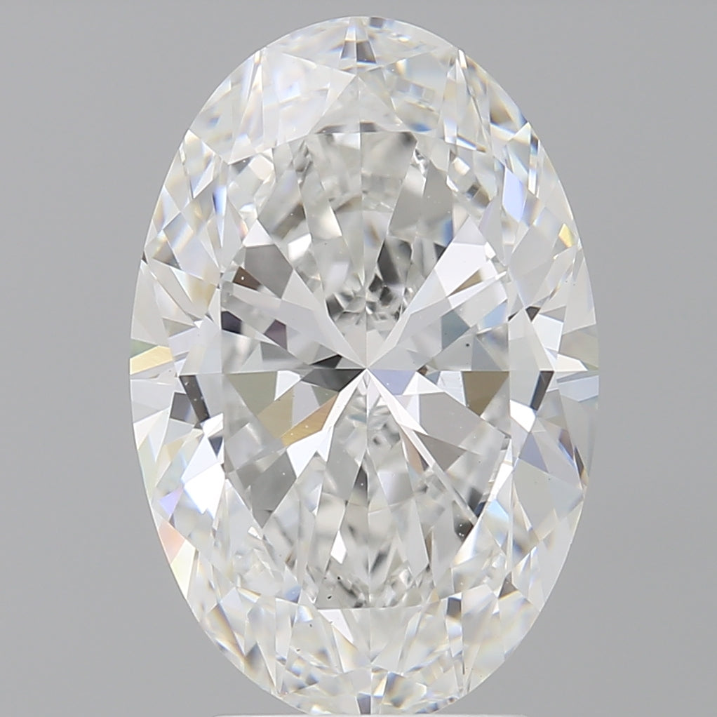 4.02 Carat Oval Shaped, Ideal Cut, E Color, VS1 Clarity, IGI Certified Lab Grown Diamond
