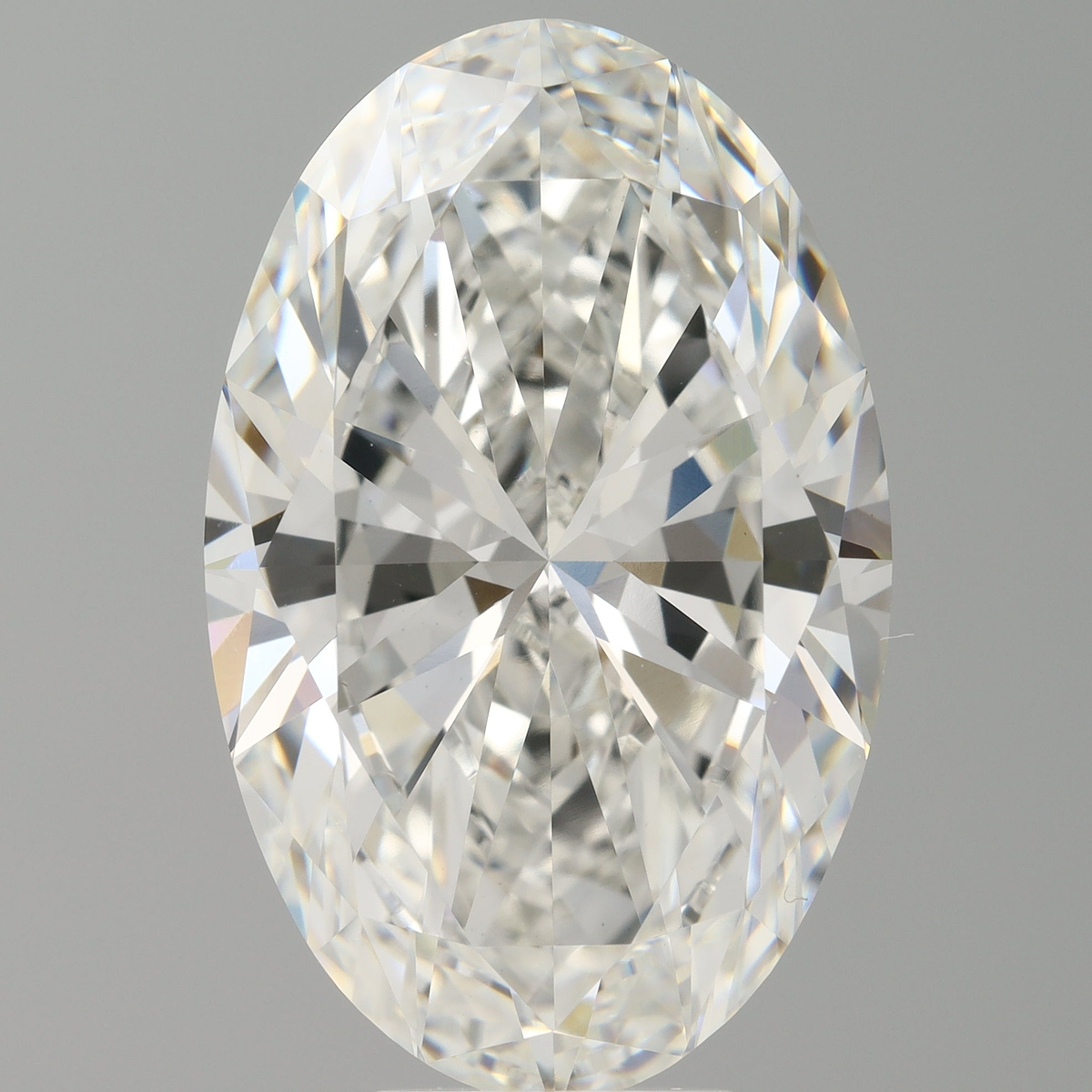 8.10 Carat Oval Shaped, Excellent Cut, F Color, VVS2 Clarity, IGI Certified Lab Grown Diamond