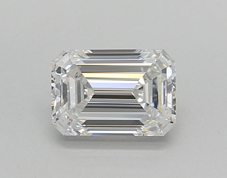 1.02 Carat Emerald Shaped, Excellent Cut, D Color, VVS1 Clarity, IGI Certified Lab Grown Diamond