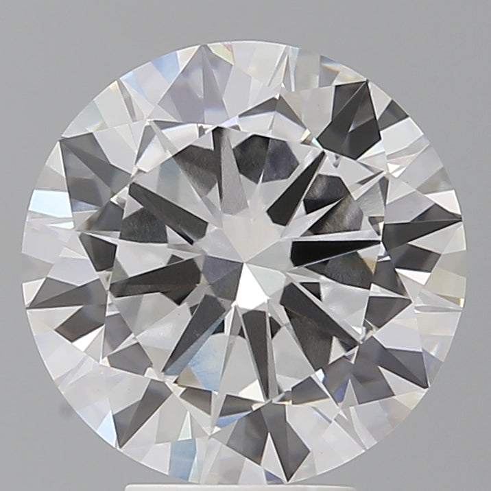 5.53 Carat Round Shaped, Excellent Cut, E Color, VVS2 Clarity, IGI Certified Lab Grown Diamond