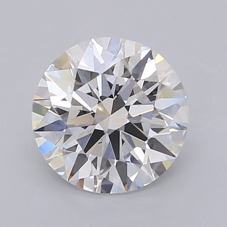 2.50 Carat Round Shaped, Ideal Cut, E Color, VVS2 Clarity, IGI Certified Lab Grown Diamond