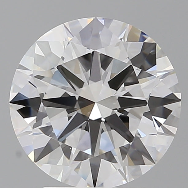 3.50 Carat Round Shaped, Excellent Cut, E Color, VS1 Clarity, IGI Certified Lab Grown Diamond