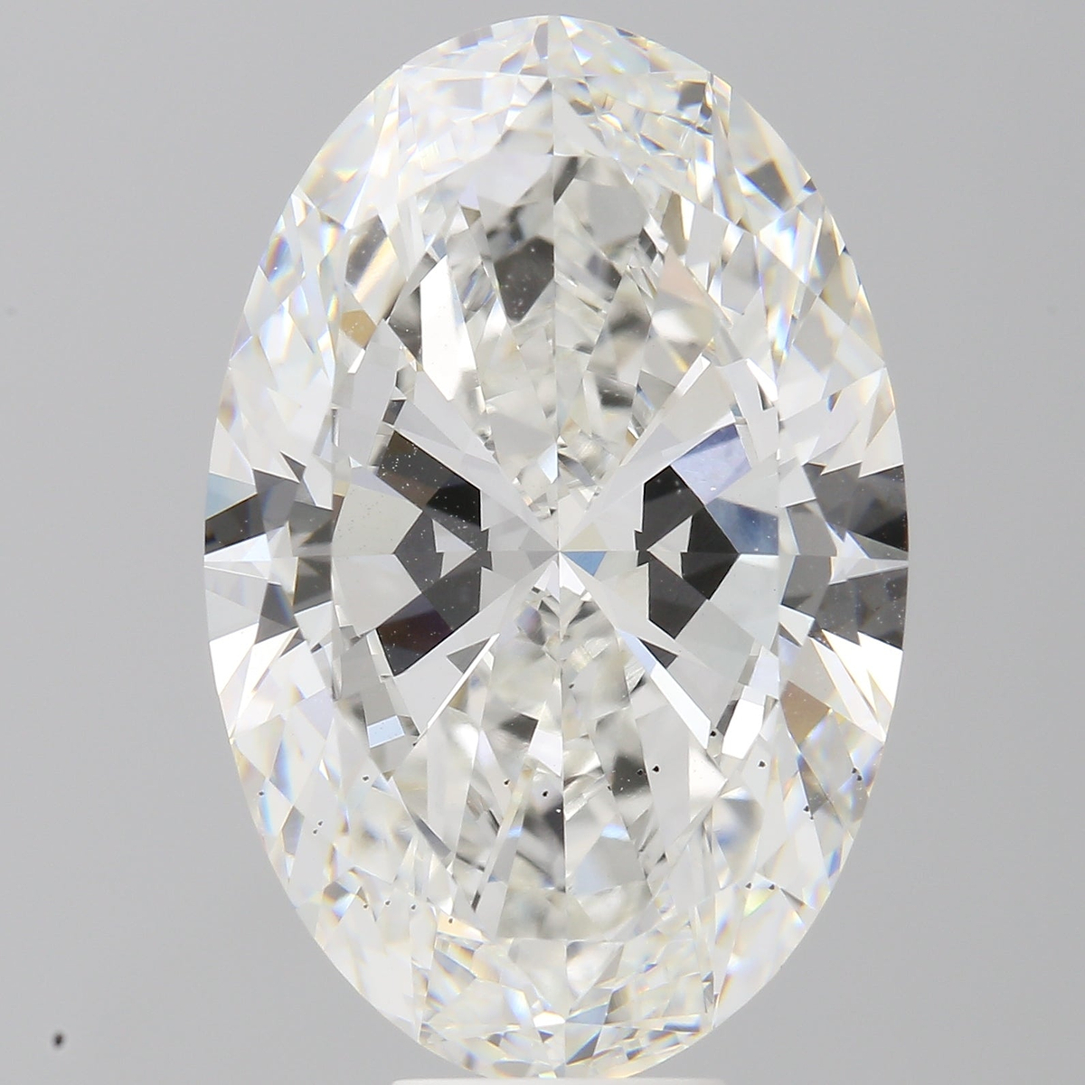 11.05 Carat Oval Shaped, Ideal Cut, F Color, VS2 Clarity, IGI Certified Lab Grown Diamond