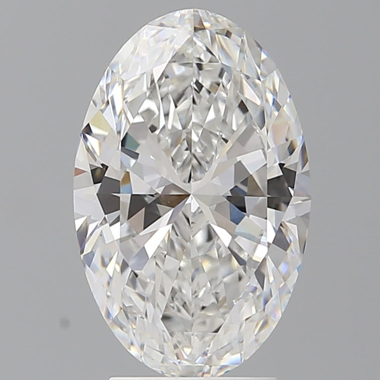 3.55 Carat Oval Shaped, Ideal Cut, E Color, VS1 Clarity, IGI Certified Lab Grown Diamond