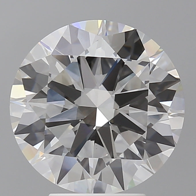 4.57 Carat Round Shaped, Excellent Cut, E Color, VVS2 Clarity, IGI Certified Lab Grown Diamond