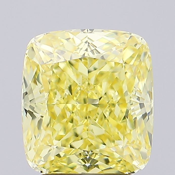 2.53 Carat Cushion Shaped, Ideal Cut, VVS2 Clarity, IGI Certified Lab Grown Diamond