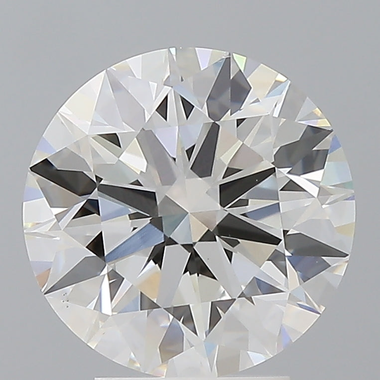 4.01 Carat Round Shaped, Ideal Cut, F Color, VS1 Clarity, IGI Certified Lab Grown Diamond
