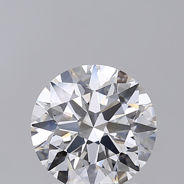 2.02 Carat Round Shaped, Ideal Cut, D Color, VVS2 Clarity, IGI Certified Lab Grown Diamond