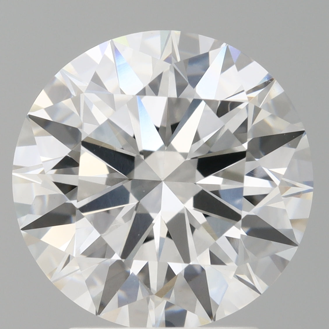 3.10 Carat Round Shaped, Ideal Cut, E Color, VVS2 Clarity, IGI Certified Lab Grown Diamond