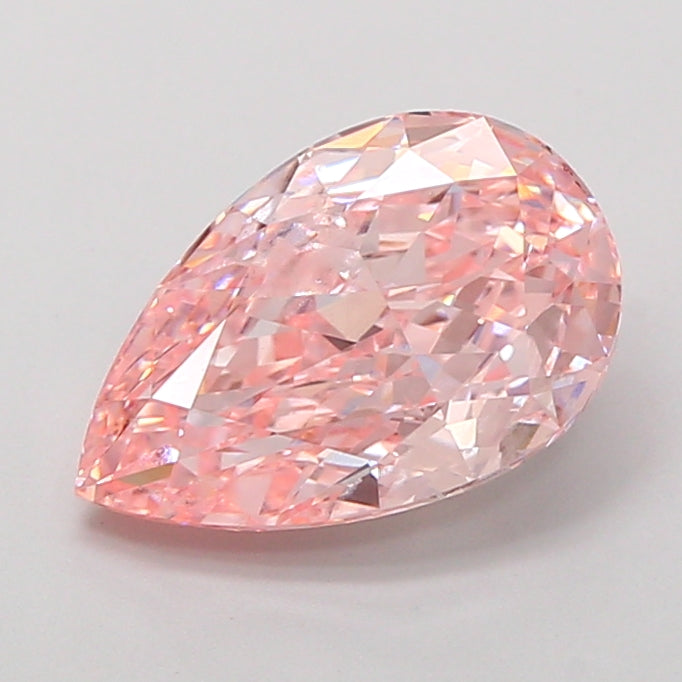 2.78 Carat Pear Shaped, Ideal Cut, VS1 Clarity, IGI Certified Lab Grown Diamond