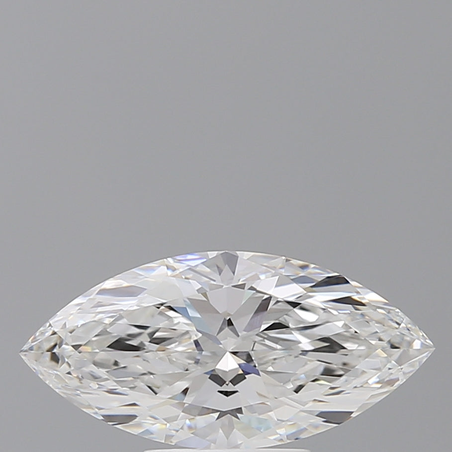 2.55 Carat Marquise Shaped, Ideal Cut, E Color, VVS2 Clarity, IGI Certified Lab Grown Diamond