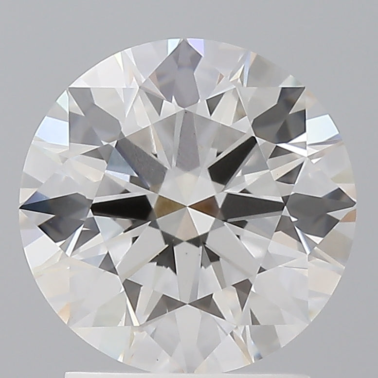 2.05 Carat Round Shaped, Ideal Cut, E Color, VS1 Clarity, IGI Certified Lab Grown Diamond