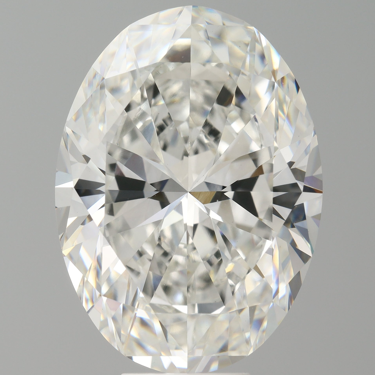 10.53 Carat Oval Shaped, Ideal Cut, F Color, VVS2 Clarity, IGI Certified Lab Grown Diamond
