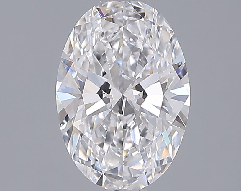 1.54 Carat Oval Shaped, Ideal Cut, D Color, VVS2 Clarity, IGI Certified Lab Grown Diamond