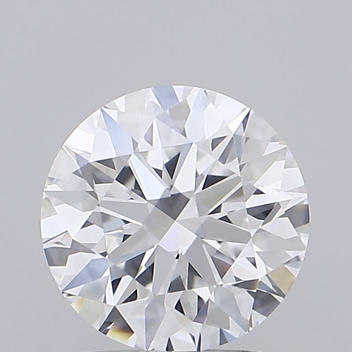 2.17 Carat Round Shaped, Ideal Cut, D Color, VVS2 Clarity, IGI Certified Lab Grown Diamond