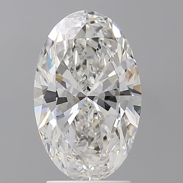 2.60 Carat Oval Shaped, Ideal Cut, E Color, VS2 Clarity, IGI Certified Lab Grown Diamond