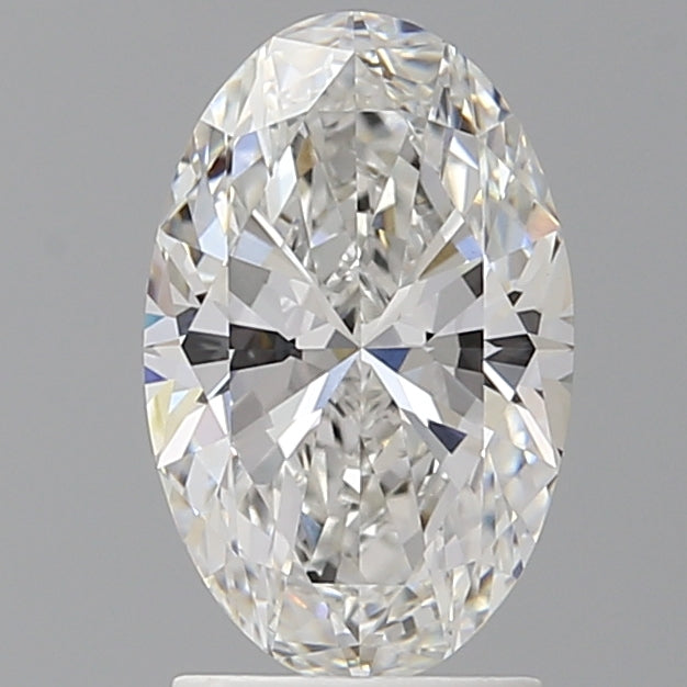 2.04 Carat Oval Shaped, Ideal Cut, F Color, VVS2 Clarity, IGI Certified Lab Grown Diamond