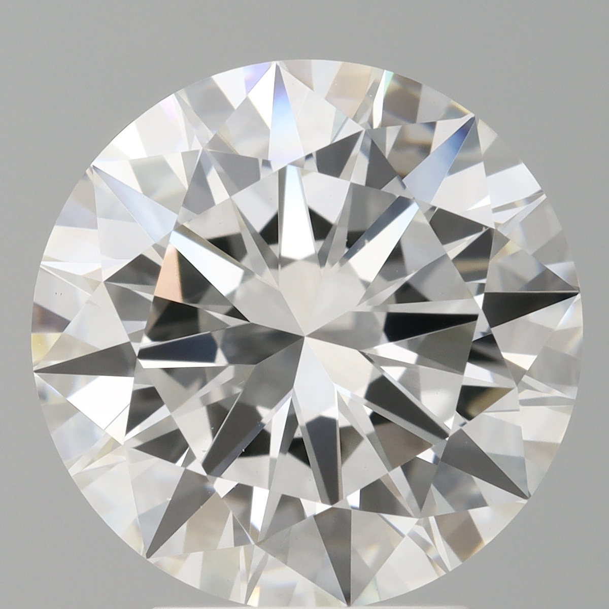 4.00 Carat Round Shaped, Excellent Cut, E Color, VS1 Clarity, IGI Certified Lab Grown Diamond