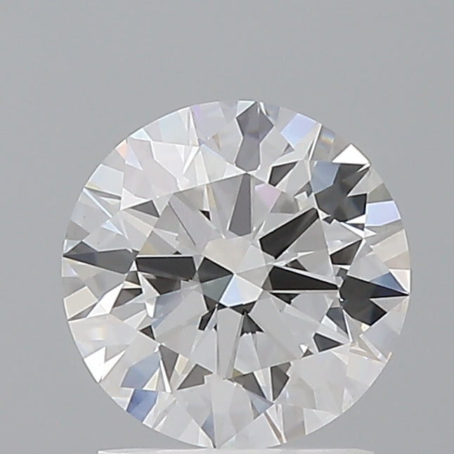 1.57 Carat Round Shaped, Ideal Cut, D Color, VVS2 Clarity, IGI Certified Lab Grown Diamond