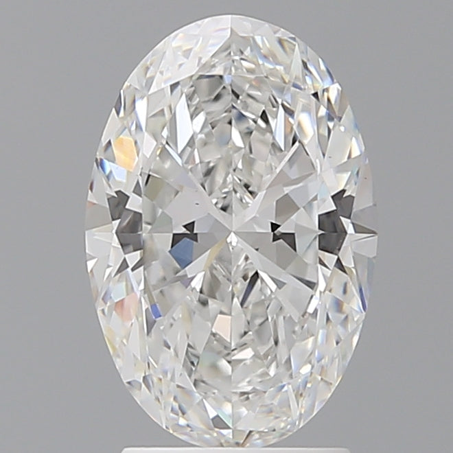 2.55 Carat Oval Shaped, Ideal Cut, E Color, VS1 Clarity, IGI Certified Lab Grown Diamond