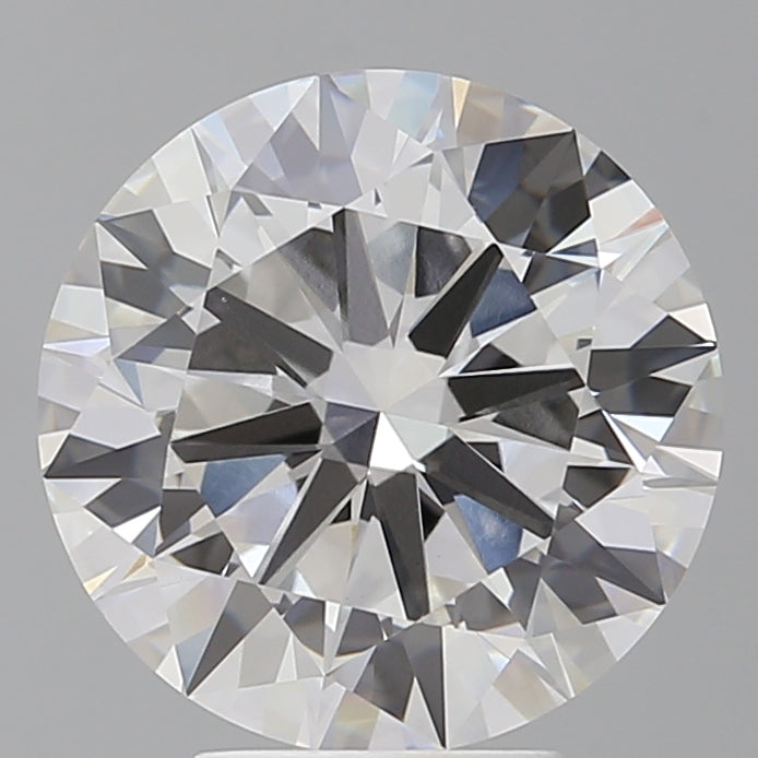 5.04 Carat Round Shaped, Excellent Cut, E Color, VVS2 Clarity, IGI Certified Lab Grown Diamond