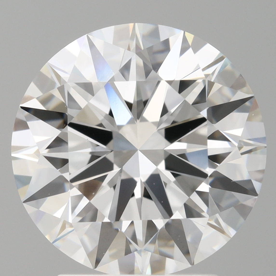 3.08 Carat Round Shaped, Ideal Cut, E Color, VVS2 Clarity, IGI Certified Lab Grown Diamond