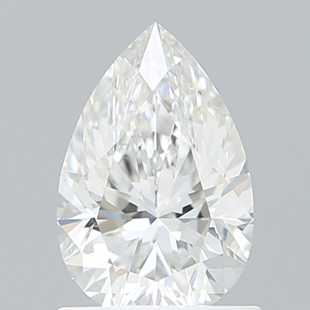 1.04 Carat Pear Shaped, Excellent Cut, E Color, VVS2 Clarity, IGI Certified Lab Grown Diamond