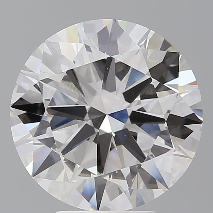 5.51 Carat Round Shaped, Excellent Cut, E Color, VS1 Clarity, IGI Certified Lab Grown Diamond