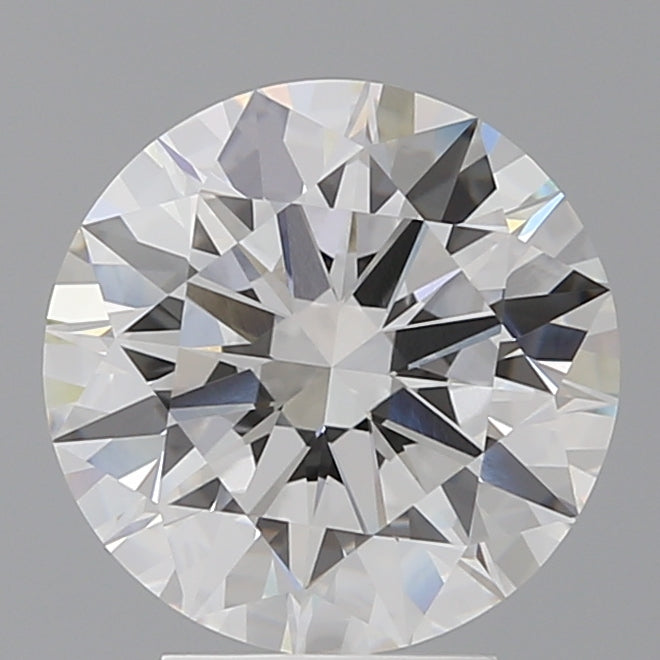 4.04 Carat Round Shaped, Ideal Cut, E Color, VVS2 Clarity, IGI Certified Lab Grown Diamond
