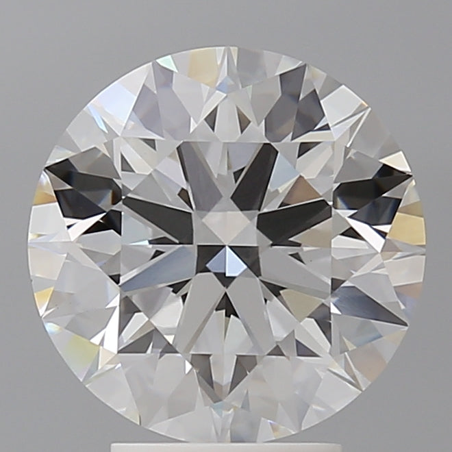 4.09 Carat Round Shaped, Ideal Cut, E Color, VVS2 Clarity, IGI Certified Lab Grown Diamond