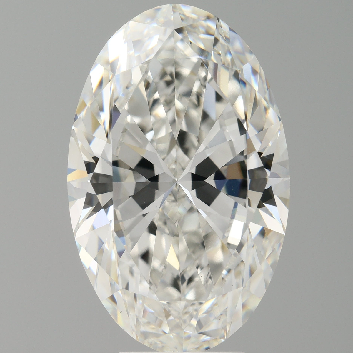 7.06 Carat Oval Shaped, Ideal Cut, F Color, VVS2 Clarity, IGI Certified Lab Grown Diamond