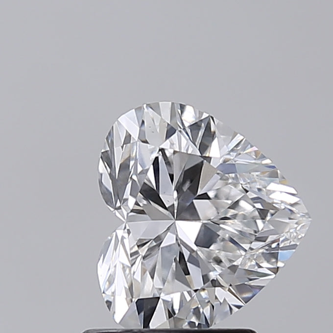 1.52 Carat Heart Shaped, Excellent Cut, E Color, VS1 Clarity, IGI Certified Lab Grown Diamond