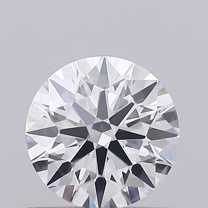 0.54 Carat Round Shaped, Ideal Cut, D Color, VVS2 Clarity, IGI Certified Lab Grown Diamond