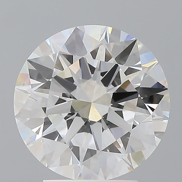 3.54 Carat Round Shaped, Excellent Cut, E Color, VVS2 Clarity, IGI Certified Lab Grown Diamond
