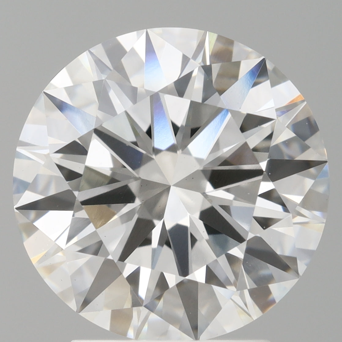 3.03 Carat Round Shaped, Ideal Cut, F Color, VS1 Clarity, IGI Certified Lab Grown Diamond